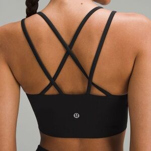 Lululemon Like a cloud longline bra *Light Support, B/C cup Black Size 14